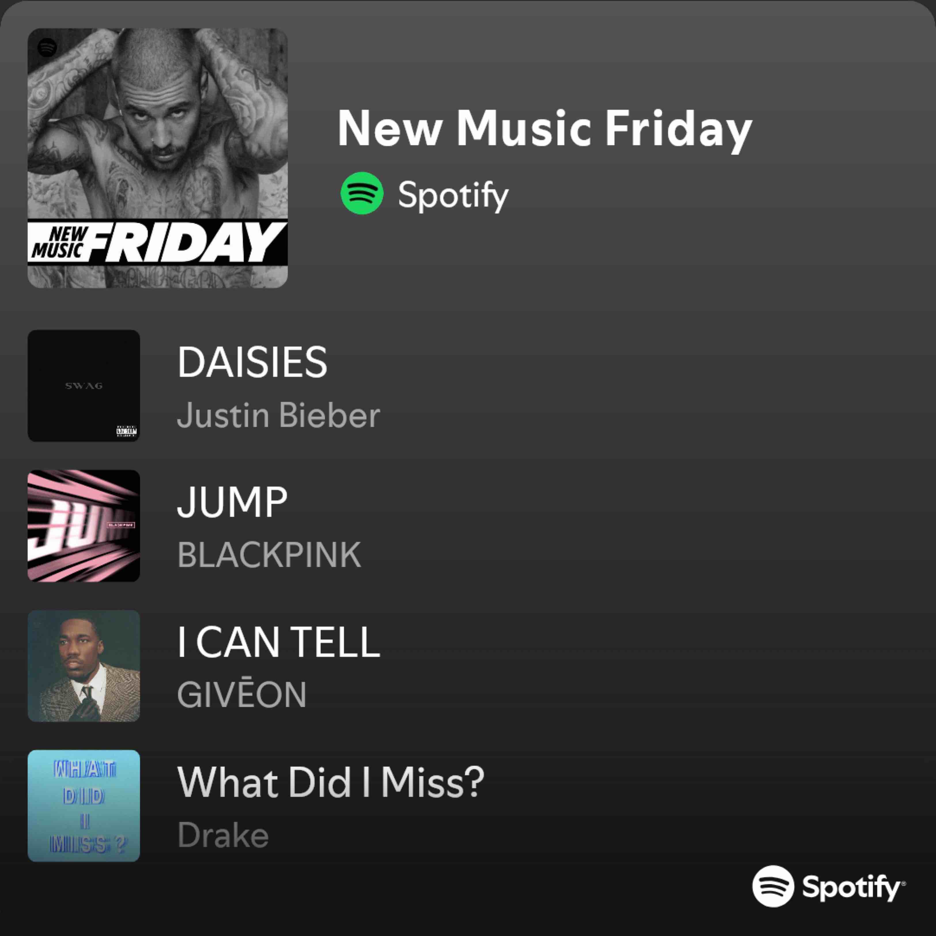 New Music Friday | Spotify Playlist